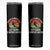 Skiing Skinny Tumbler School Is Important But Skiing Is Importanter Ski Funny Gift TS10 Black Print Your Wear