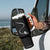 Skiing Tumbler With Handle Skier With Tracks In Deep Powder Snow Freeride Gift TS10 Print Your Wear