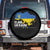 Slava Ukraini Ukraine Flag Spare Tire Cover Patriot Patriotic Ukrainian National Flag TS10 No hole Black Print Your Wear