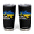 Slava Ukraini Ukraine Flag Tumbler Cup Patriot Patriotic Ukrainian National Flag TS10 Black Print Your Wear