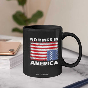 Snarky No Kings In America Coffee Mug 86 47 No Faux King Way US Flag Upside Down TS10 Print Your Wear