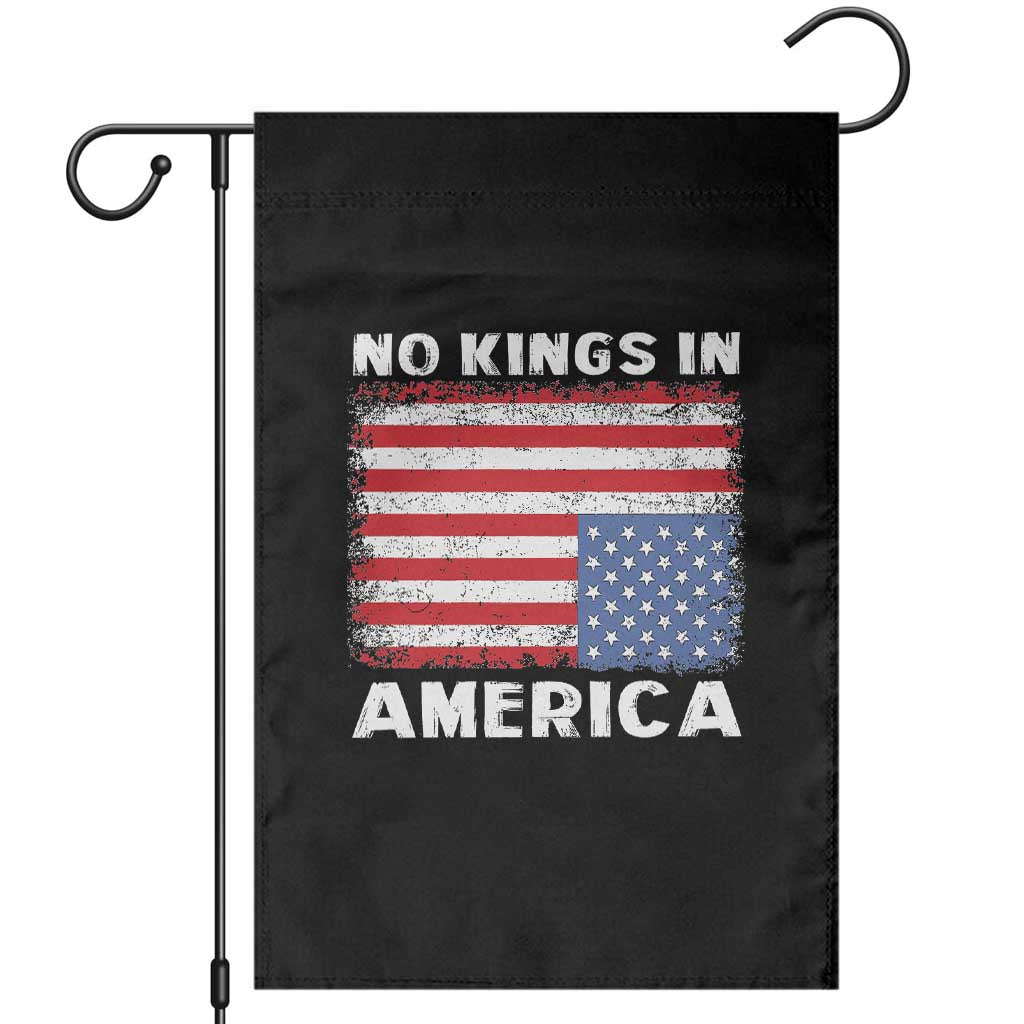 Snarky No Kings In America Garden Flag 86 47 No Faux King Way US Flag Upside Down TS10 Black Print Your Wear