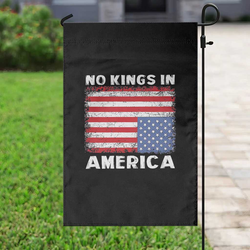 Snarky No Kings In America Garden Flag 86 47 No Faux King Way US Flag Upside Down TS10 Print Your Wear