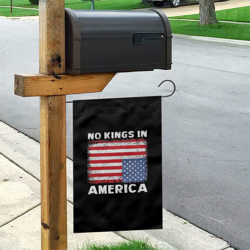 Snarky No Kings In America Garden Flag 86 47 No Faux King Way US Flag Upside Down TS10 Print Your Wear