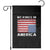 Snarky No Kings In America Garden Flag 86 47 No Faux King Way US Flag Upside Down TS10 Black Print Your Wear