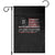 Snarky No Kings In America Garden Flag No Faux King Way 86 47 US Flag Impeach 47 TS10 Black Print Your Wear