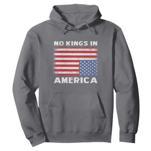 Snarky No Kings In America Hoodie 86 47 No Faux King Way US Flag Upside Down TS10 Charcoal Print Your Wear