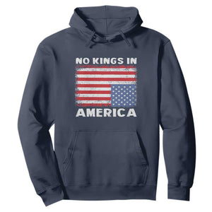 Snarky No Kings In America Hoodie 86 47 No Faux King Way US Flag Upside Down TS10 Navy Print Your Wear