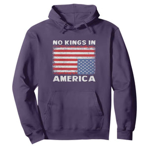 Snarky No Kings In America Hoodie 86 47 No Faux King Way US Flag Upside Down TS10 Purple Print Your Wear