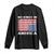 Snarky No Kings In America Long Sleeve Shirt 86 47 No Faux King Way US Flag Upside Down TS10 Black Print Your Wear