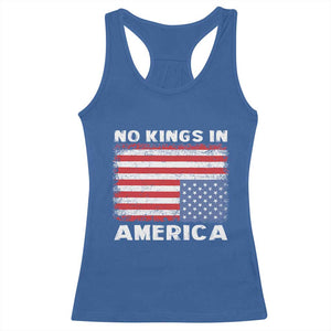 Snarky No Kings In America Racerback Tank Top 86 47 No Faux King Way US Flag Upside Down TS10 Royal Blue Print Your Wear