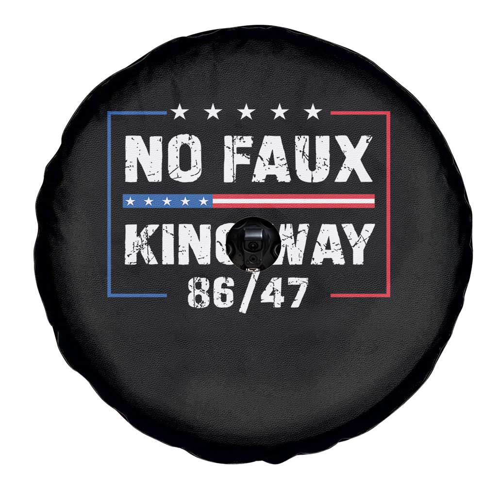 Snarky No Kings In America Spare Tire Cover No Faux King Way 86 47 TS10 Print Your Wear