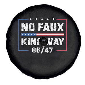 Snarky No Kings In America Spare Tire Cover No Faux King Way 86 47 TS10 Print Your Wear