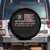 Snarky No Kings In America Spare Tire Cover No Faux King Way 86 47 US Flag Impeach 47 TS10 No hole Black Print Your Wear