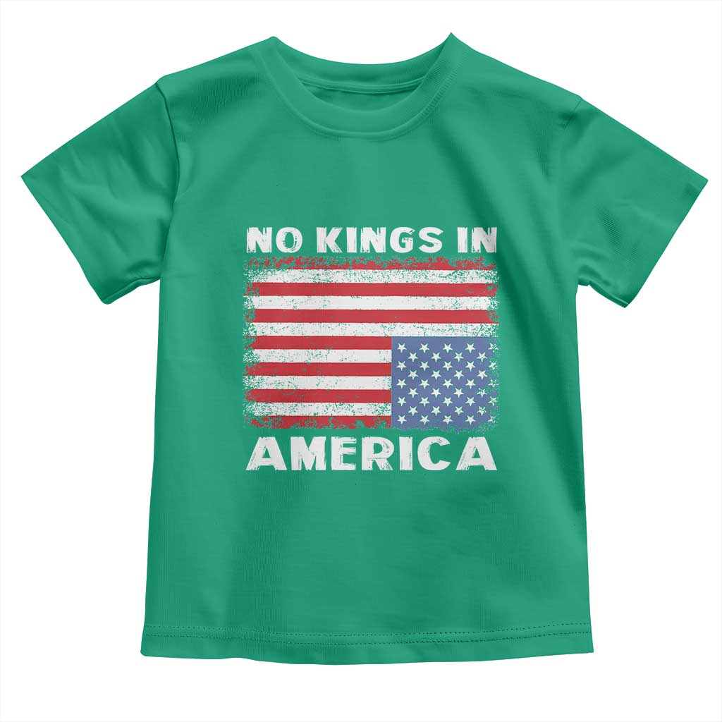 Snarky No Kings In America Toddler T Shirt 86 47 No Faux King Way US Flag Upside Down TS10 Irish Green Print Your Wear