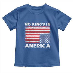 Snarky No Kings In America Toddler T Shirt 86 47 No Faux King Way US Flag Upside Down TS10 Royal Blue Print Your Wear