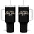 Snarky No Kings In America Tumbler With Handle No Faux King Way 86 47 Vintage Retro TS10 One Size: 40 oz Black Print Your Wear