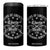 Sons Of Liberty 1776 Original Rebels Liberty Or Death 4 in 1 Can Cooler Tumbler Patriotic US History TS11 One Size: 16 oz Black Print Your Wear