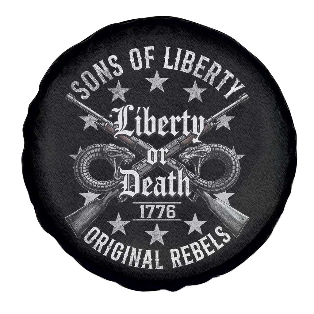 Sons Of Liberty 1776 Original Rebels Liberty Or Death Spare Tire Cover Patriotic US History TS11 Print Your Wear