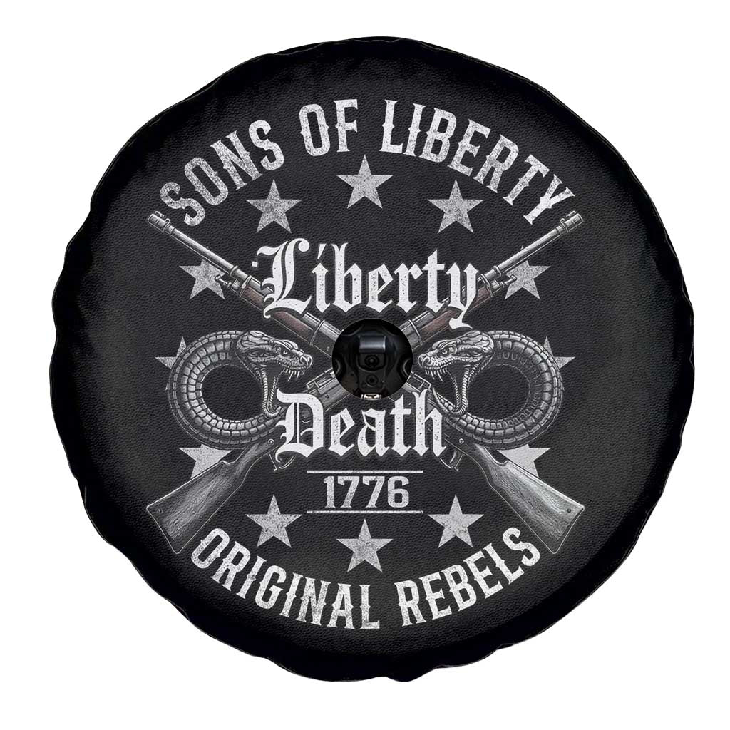 Sons Of Liberty 1776 Original Rebels Liberty Or Death Spare Tire Cover Patriotic US History TS11 Print Your Wear