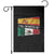 Spain Mexico Heritage Pride Garden Flag Yes I'm Both Identity Roots for Hispanics Latinos TS02 Black Print Your Wear