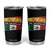 Spain Mexico Heritage Pride Tumbler Cup Yes I'm Both Identity Roots for Hispanics Latinos TS02 Black Print Your Wear