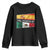 Spain Mexico Heritage Pride Youth Sweatshirt Yes I'm Both Identity Roots for Hispanics Latinos TS02 Black Print Your Wear