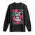 Spanish Latina Mom Long Sleeve Shirt La Mejor Mama Del Mundo Mother's Day Flowers TS11 Black Print Your Wear
