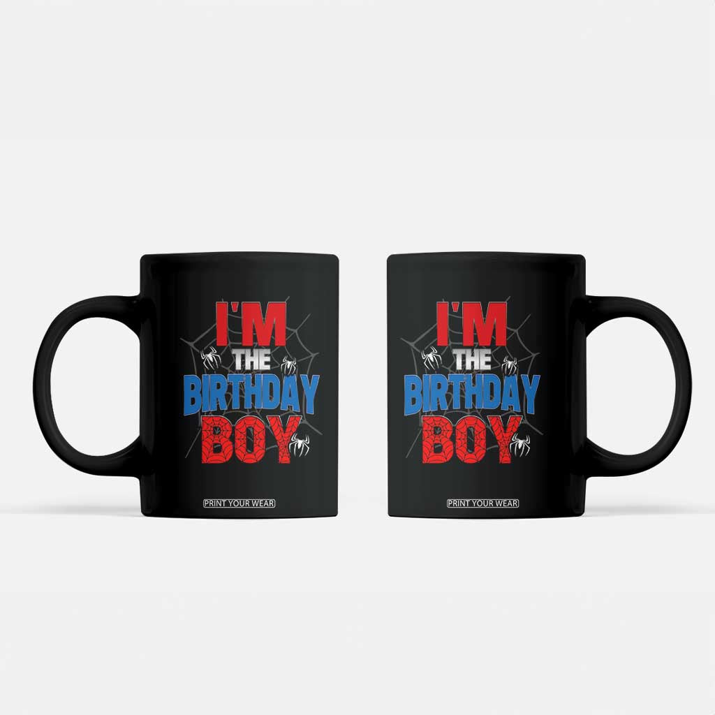Spider Birthday Boy Coffee Mug Spiders Lover Bday Party TS02 Black Print Your Wear