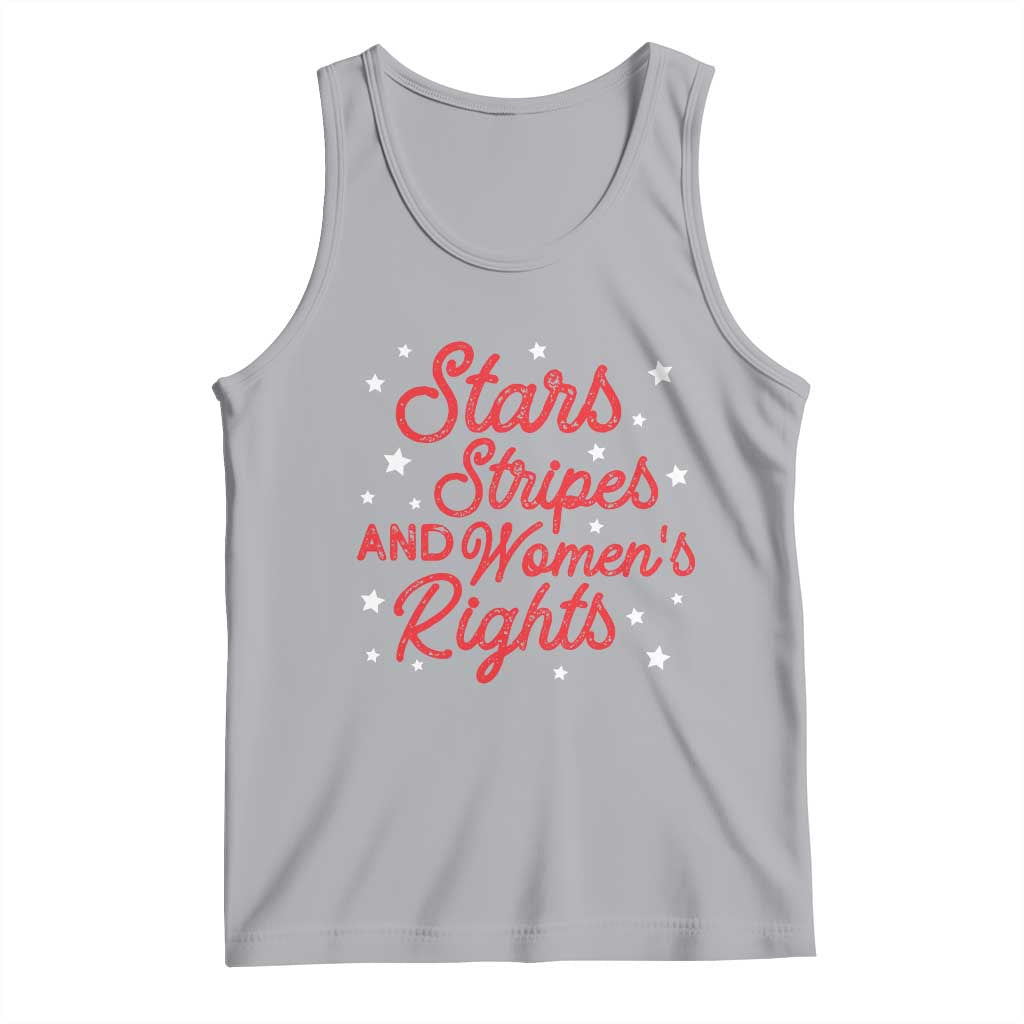 Stars Stripes And Equal Rights Tank Top 4th Of July Patriotic TS10 Athletic Heather Print Your Wear