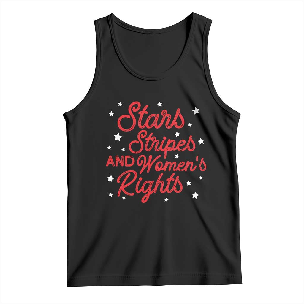 Stars Stripes And Equal Rights Tank Top 4th Of July Patriotic TS10 Black Print Your Wear