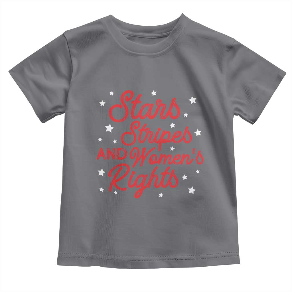 Stars Stripes And Equal Rights Toddler T Shirt 4th Of July Patriotic TS10 Charcoal Print Your Wear
