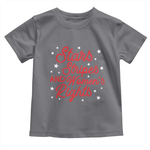Stars Stripes And Equal Rights Toddler T Shirt 4th Of July Patriotic TS10 Charcoal Print Your Wear