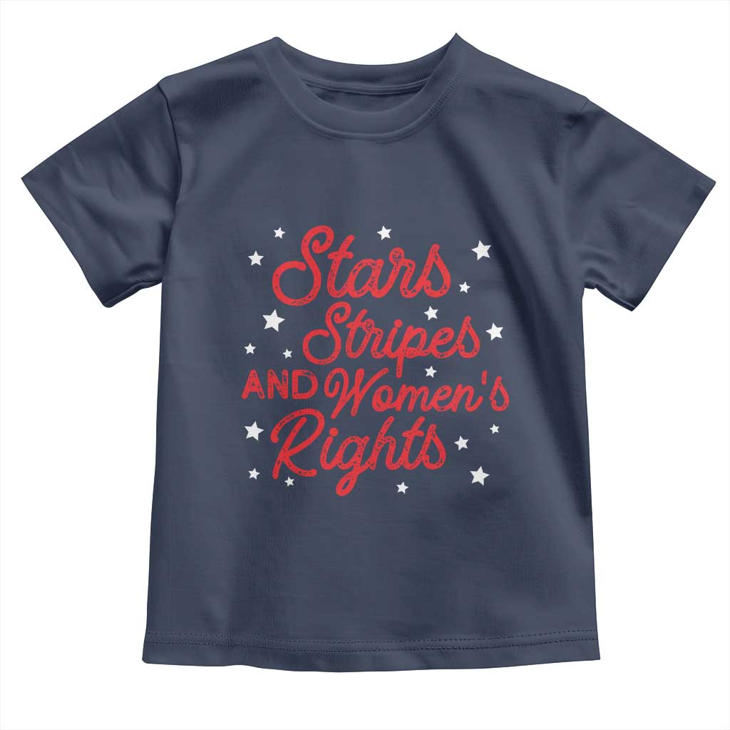 Stars Stripes And Equal Rights Toddler T Shirt 4th Of July Patriotic TS10 Navy Print Your Wear