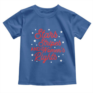 Stars Stripes And Equal Rights Toddler T Shirt 4th Of July Patriotic TS10 Royal Blue Print Your Wear