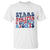 Stars Stripes And Women Rights T Shirt Groovy Retro 4th Of July TS10 White Print Your Wear