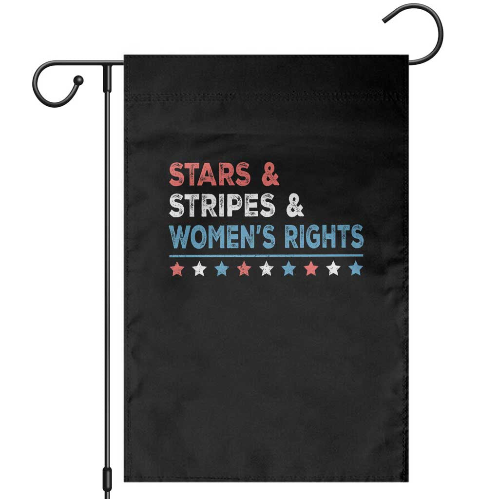 Stars Stripes And Women's Rights Garden Flag 4th Of July Equal Rights TS11 Black Print Your Wear