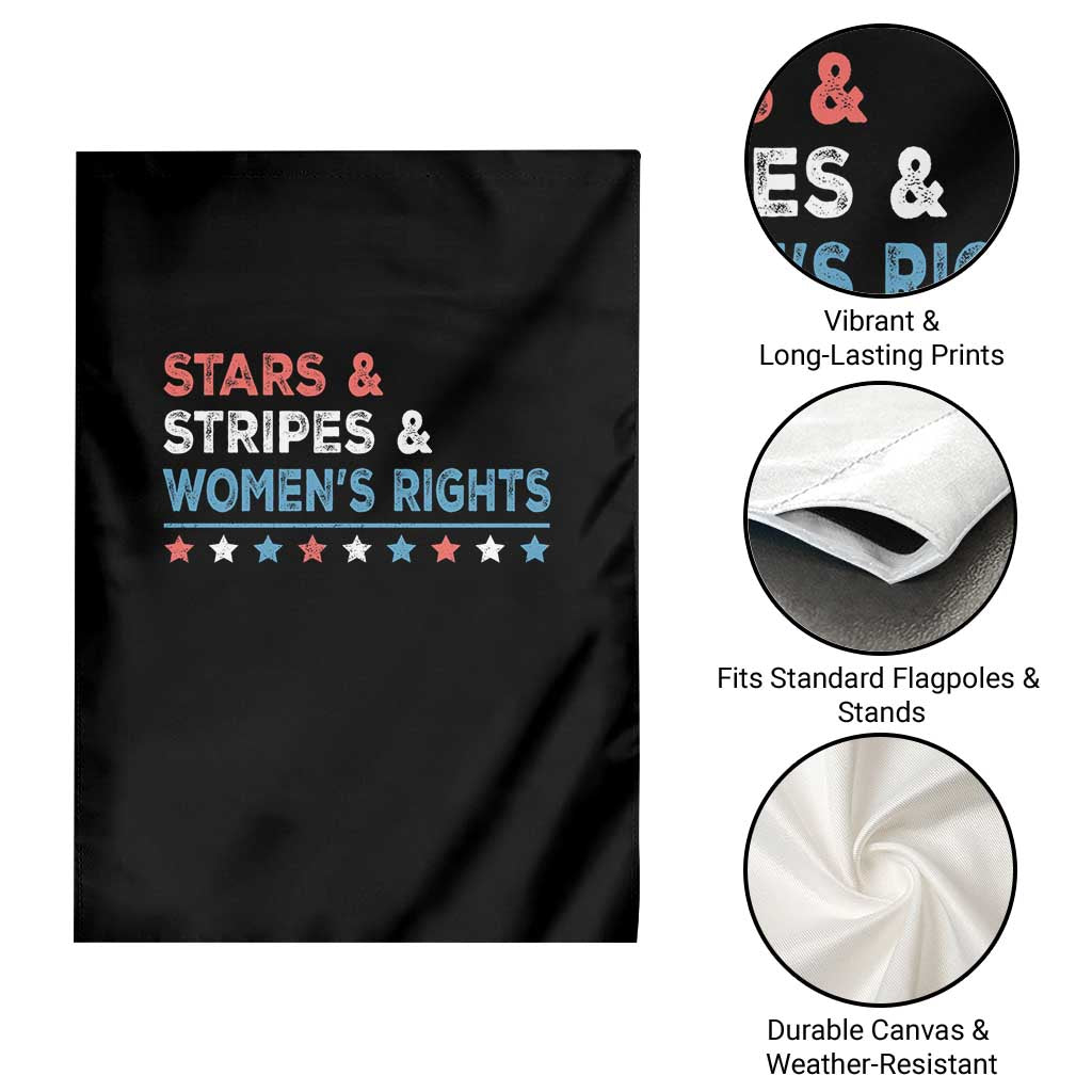 Stars Stripes And Women's Rights Garden Flag 4th Of July Equal Rights TS11 Print Your Wear