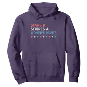 Stars Stripes And Women's Rights Hoodie 4th Of July Equal Rights TS11 Purple Print Your Wear