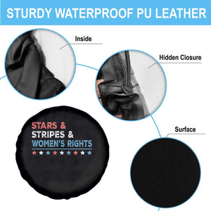 Stars Stripes And Women's Rights Spare Tire Cover 4th Of July Equal Rights TS11 Print Your Wear