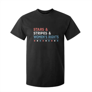 Stars Stripes And Women's Rights T Shirt For Kid 4th Of July Equal Rights TS11 Black Print Your Wear