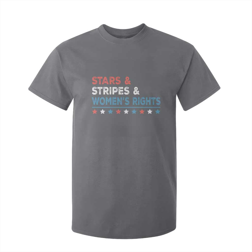 Stars Stripes And Women's Rights T Shirt For Kid 4th Of July Equal Rights TS11 Charcoal Print Your Wear