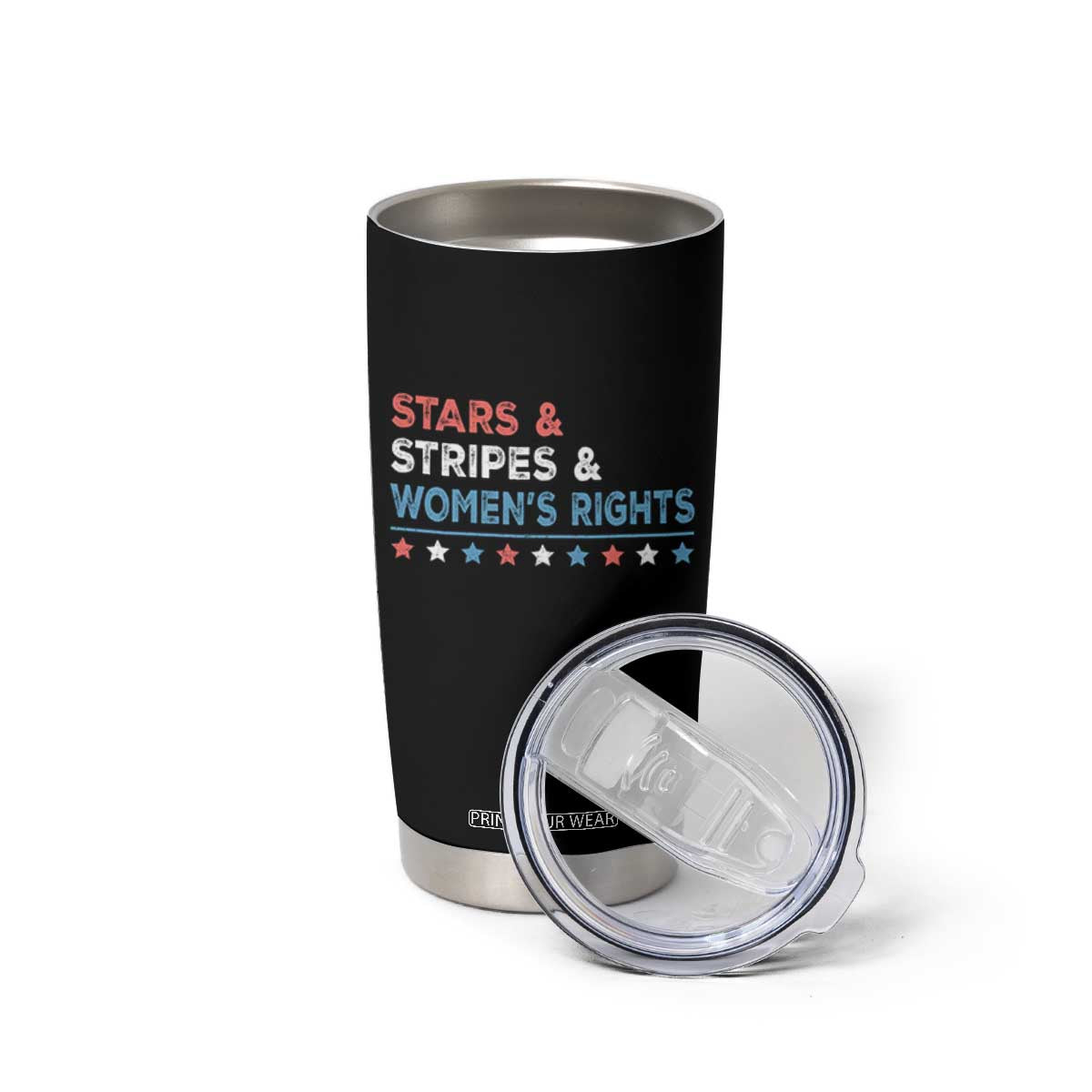 Stars Stripes And Women's Rights Tumbler Cup 4th Of July Equal Rights TS11 Print Your Wear