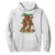 Stepping Into Juneteenth Hoodie Afro Diva High with African Pride TS02 White Print Your Wear