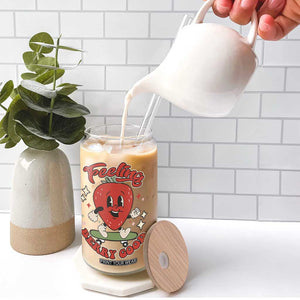 Strawberry Festival Glass Can Cute Feeling Berry Good Fruit Lover TS02 Print Your Wear