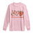 Strawberry Festival Long Sleeve Shirt Peace Love Strawberry Cute Fruit Lover TS02 Light Pink Print Your Wear