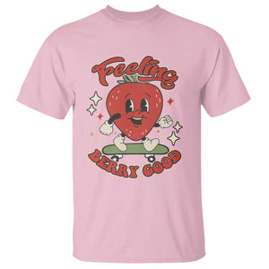 Strawberry Festival T Shirt Cute Feeling Berry Good Fruit Lover TS02 Light Pink Print Your Wear