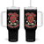 Strawberry Festival Tumbler With Handle Cute Feeling Berry Good Fruit Lover TS02 One Size: 40 oz Black Print Your Wear