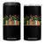 Subtle FDT 8647 4 in 1 Can Cooler Tumbler Foxtrots Deltas Tangos Book Lovers Flower TS02 One Size: 16 oz Black Print Your Wear