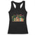 Subtle FDT 8647 Racerback Tank Top Foxtrots Deltas Tangos Book Lovers Flower TS02 Black Print Your Wear